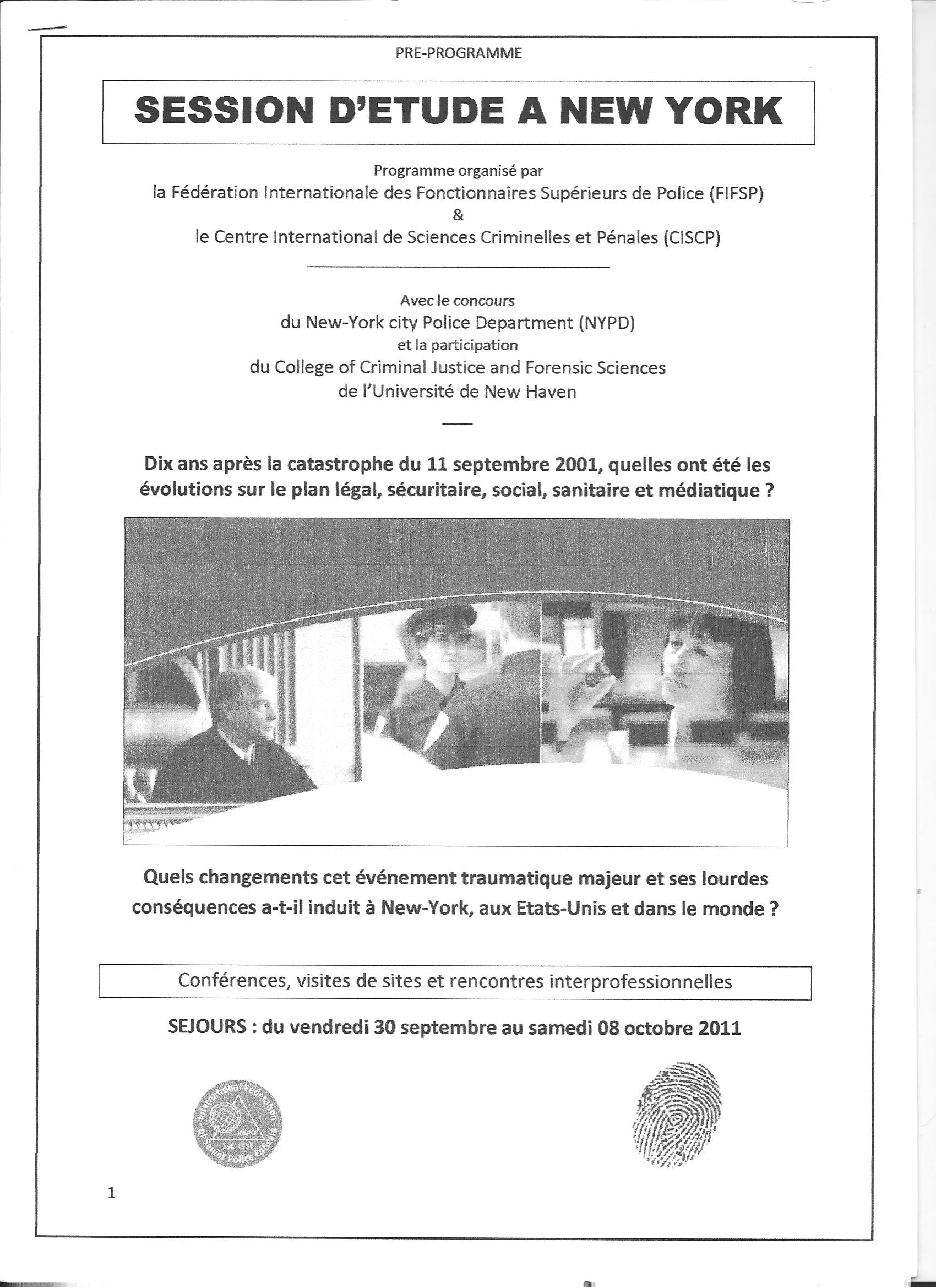 programme des rencontres chan 2011